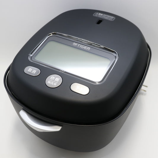 [中古(B)] タイガー魔法瓶 炊飯器 3.5合 土鍋圧力IH式 炊きたて JRX-T060 ブラック jrx-t060  [良い]
