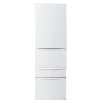 【特殊配送】[411L][ファミリー向け][右開き]東芝 冷凍冷蔵庫 GR-V41GK  gr-v41gk   整備済みアウトレット品 [中古(B)]