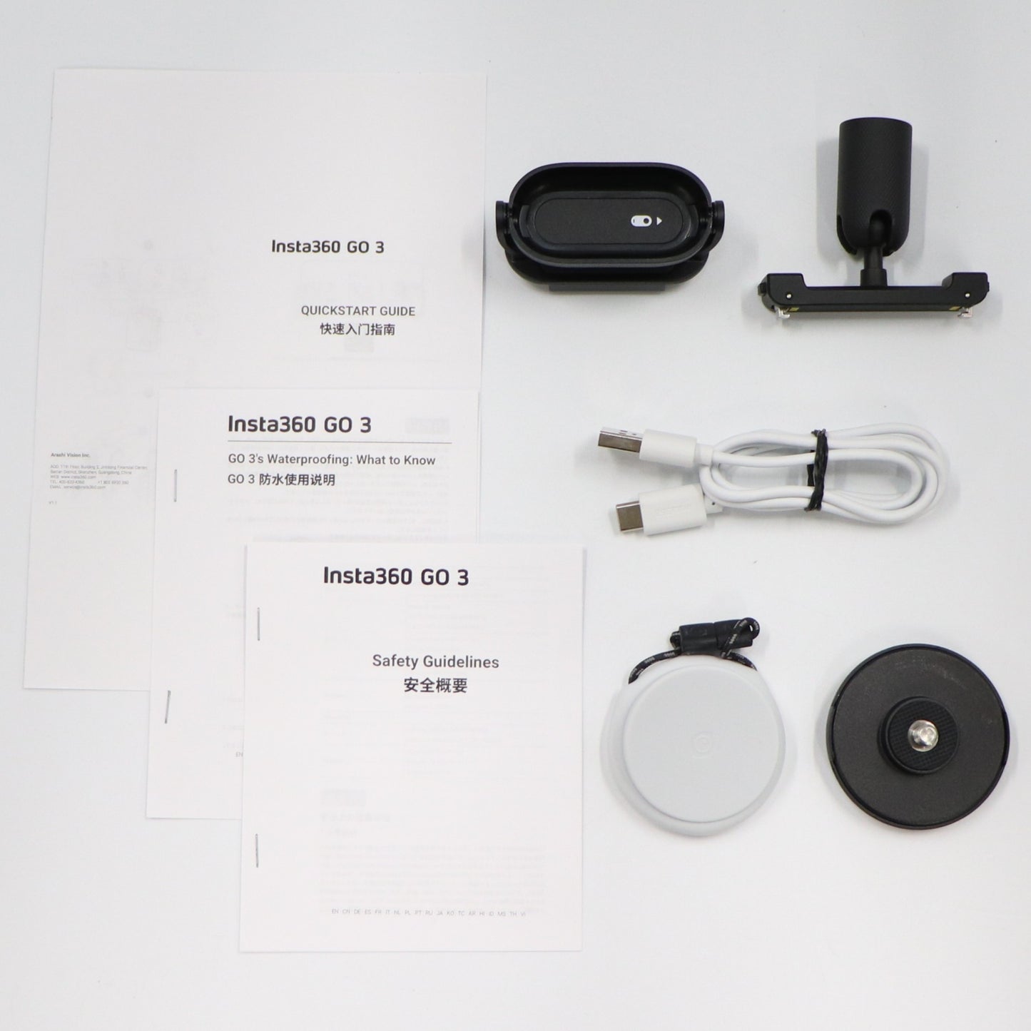 Insta360 GO 3 アクションカメラ(32GB) insta360-go-3-32   整備済みアウトレット品 [中古(C)]