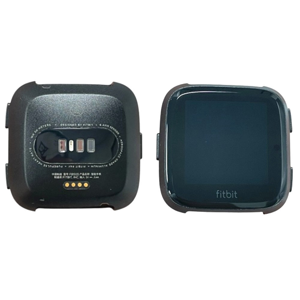 [訳アリ] Fitbit Versa フィットネスリストバンド Black [難あり(D)]