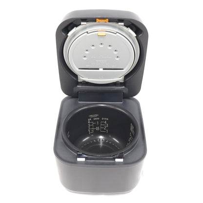 [中古(C)] [5.5合炊き] 日立 ふっくら御膳 RZ-V100GM 圧力＆スチームIHジャー炊飯器 沸騰鉄釜 rz-v100gm-k フロストブラック [可]