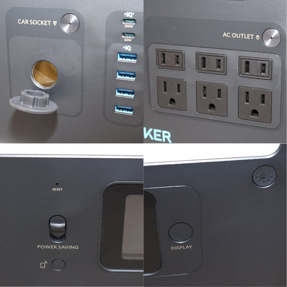[中古(B)] Anker 757 Portable Power Station (PowerHouse 1229Wh) A1770513 ポータブル電源　ank-757-1770513  [良い]