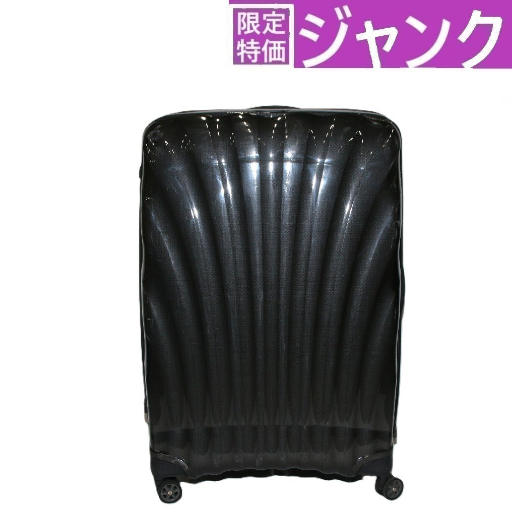 [8-10泊向けサイズ]サムソナイト シーライト スピナー86 144L ハードスーツケース　samsonite-clite86-b  ブラック ジャンク品 [難あり(D)]