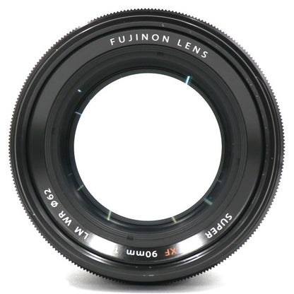 富士フイルム FUJINON XF 90mm F2 R LM WR 単焦点望遠レンズ xf90-f2r   整備済みアウトレット品 [良い(B)]
