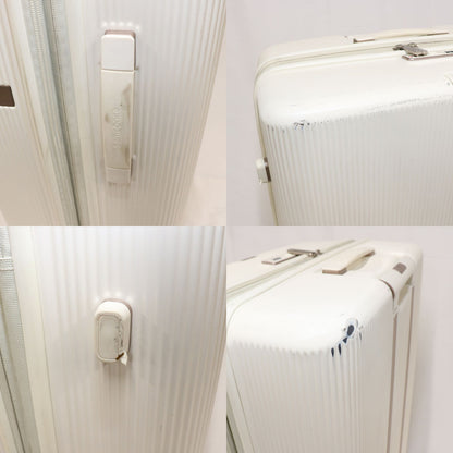 [8-10泊向けサイズ]サムソナイト ミンター スピナー75 エキスパンダブル 100L/拡張時118L ハードスーツケース samsonite-minter75-iv  アイボリー 整備済みアウトレット品 [中古(C)]