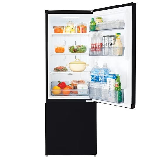 【特殊配送】[170L][一人暮らし向け][右開き]東芝 GR-V17BS 冷凍冷蔵庫 gr-v17bs-k  セミマットブラック 整備済みアウトレット品 [中古(B)]