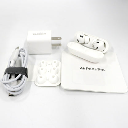 [中古(C)] Apple AirPods Pro 第2世代 MTJV3J/A（USB-C）ワイヤレスイヤホン　mtjv3j-a[可]