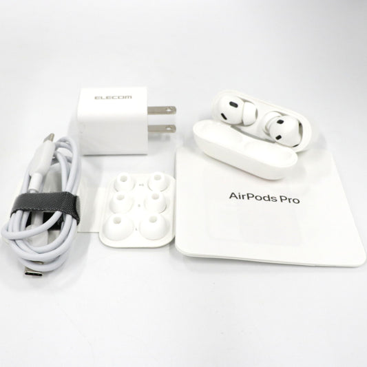 [中古(C)] Apple AirPods Pro 第2世代 MTJV3J/A（USB-C）ワイヤレスイヤホン　mtjv3j-a[可]
