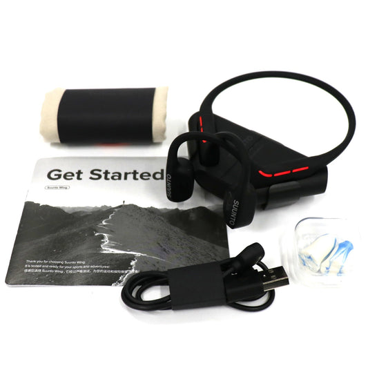 [中古(A)] スント(SUUNTO) 骨伝導イヤホン SUUNTO WING  suunto-wing-b ブラック[非常に良い]