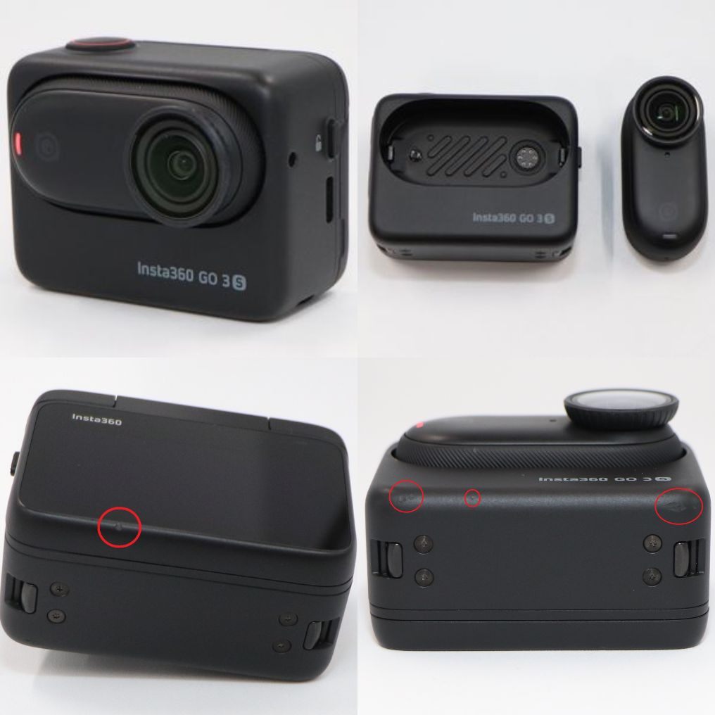 [中古(B)] Insta360 GO 3S 64GB アクションカメラ ミッドナイトブラック [良い]