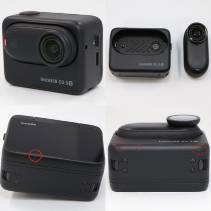 [中古(B)] Insta360 GO 3S 64GB アクションカメラ ミッドナイトブラック [良い]