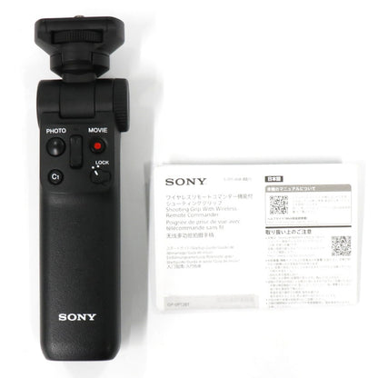 [中古(A)] ソニー ワイヤレスリモートコマンダー機能付シューティンググリップ GP-VPT2BT  gp-vpt2bt-bk ブラック[非常に良い]