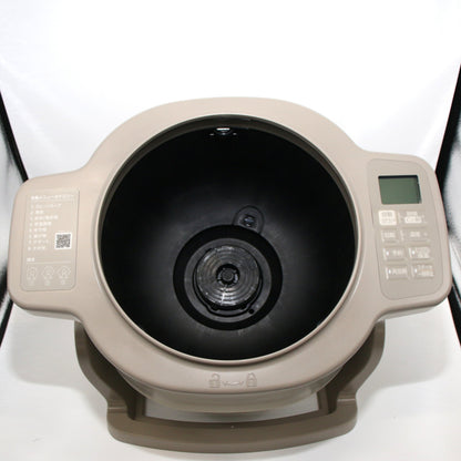 アイリスオーヤマ CHEFDRUM(シェフドラム) DAC-IB2-C 自動調理鍋 dac-ib2-c  アイボリー 整備済みアウトレット品 [良い(B)]