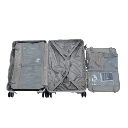 [中古(C)] [3-5泊向けサイズ]LEGEND WALKER 1510 65L アルミ製ハードスーツケース 1510-63-sl シルバー [可]