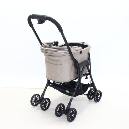 [中古(C)] コンビ ペット用カート ミリミリキャリ― combi-milimilicarry-beige ウォーターエッジベージュ[可]