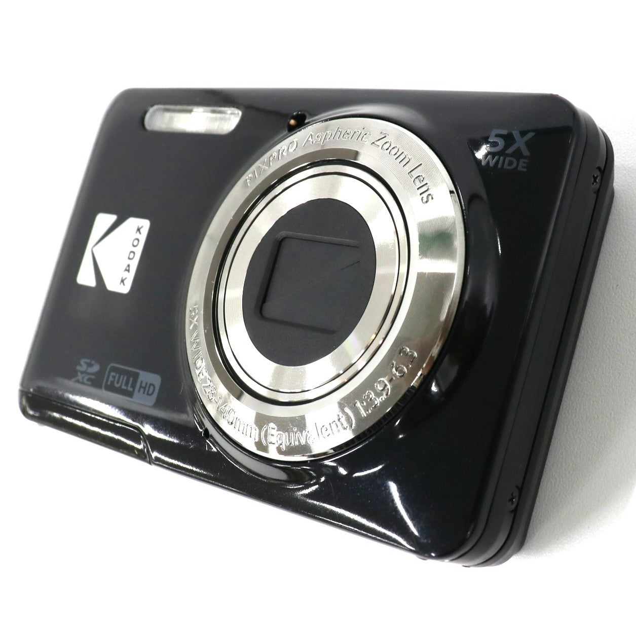 コダック PIXPRO FRIENDLY ZOOM FZ55 コンパクトデジタルカメラ pixpro-fz55-bk  ブラック 整備済みアウトレット品 [中古(C)]