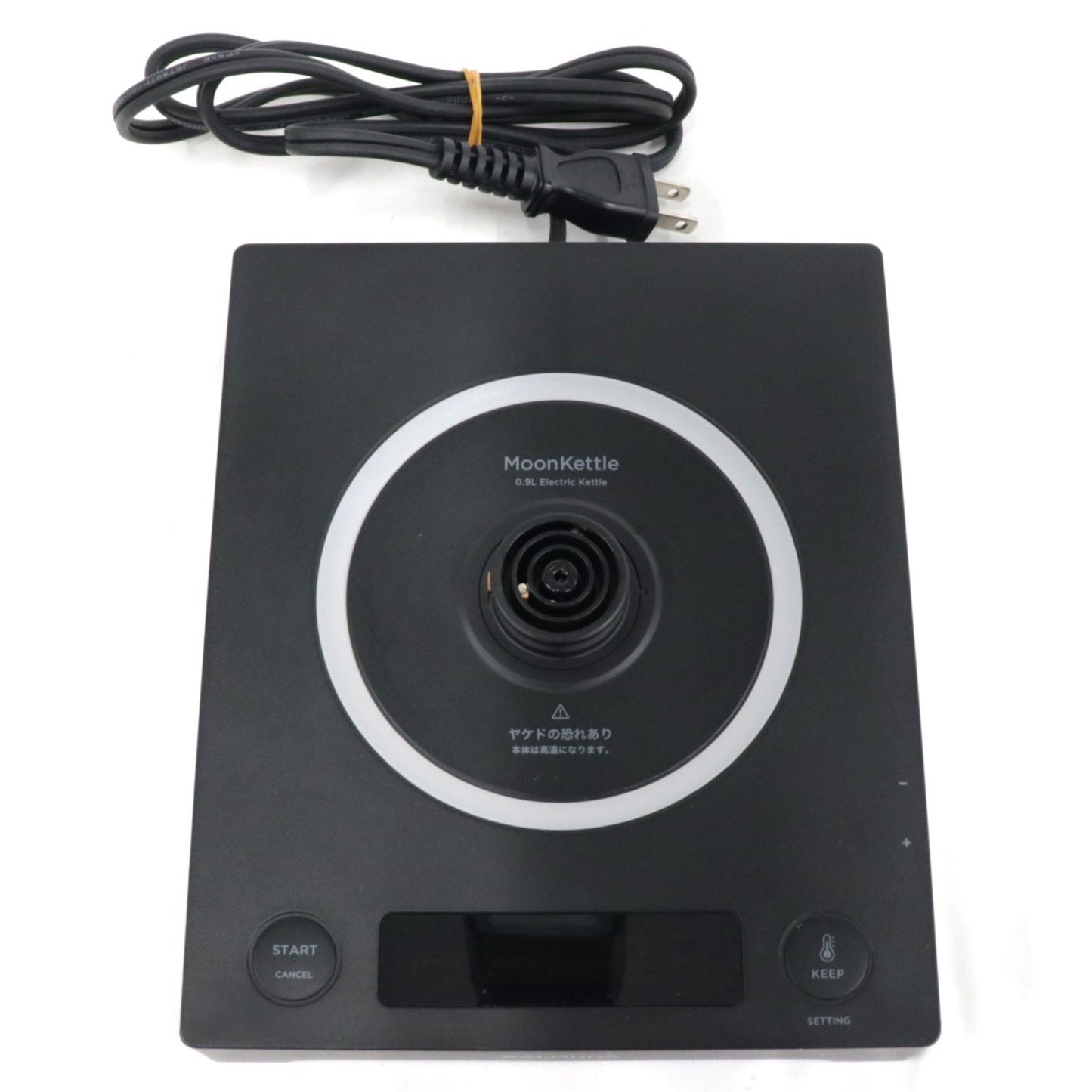 [中古(B)] バルミューダ BALMUDA MoonKettle (ムーンケトル) KPT02JP 温度調整付電気ケトル kpt02jp-b ブラック [良い]