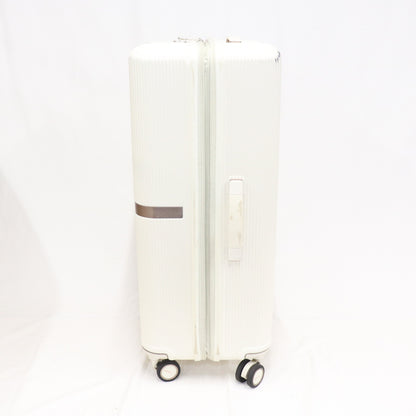 [8-10泊向けサイズ]サムソナイト ミンター スピナー75 エキスパンダブル 100L/拡張時118L ハードスーツケース samsonite-minter75-iv  アイボリー 整備済みアウトレット品 [中古(C)]