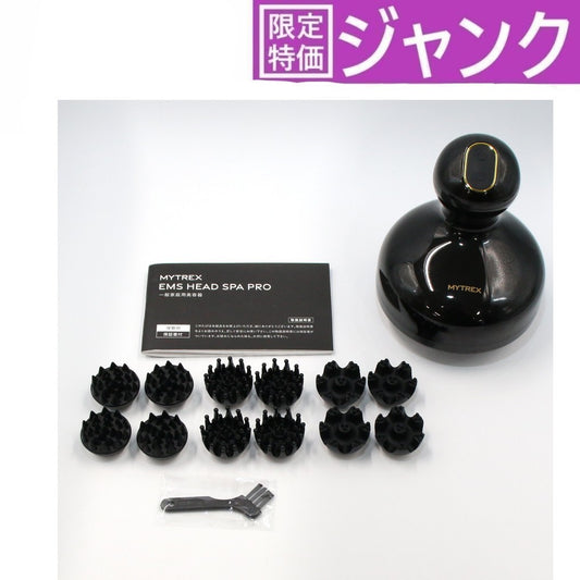 [ジャンク] MYTREX(マイトレックス) EMS HEAD SPA PRO 電気針ヘッドスパ　mt-ehp22b [難あり(D)]
