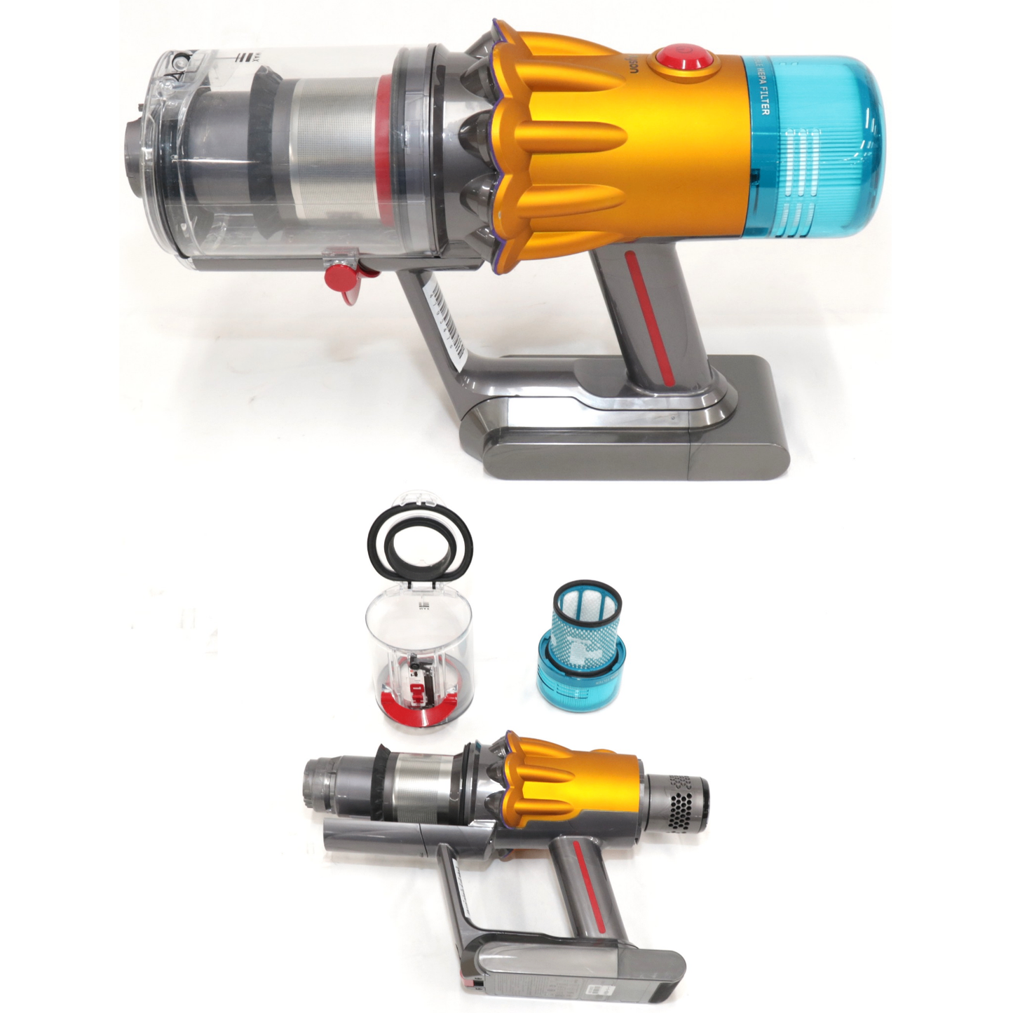 [整備済み品 / 中古(B)]Dyson(ダイソン) V12 Detect Slim Absolute コードレスクリーナー SV46 ABL sv46-abl  [良い]