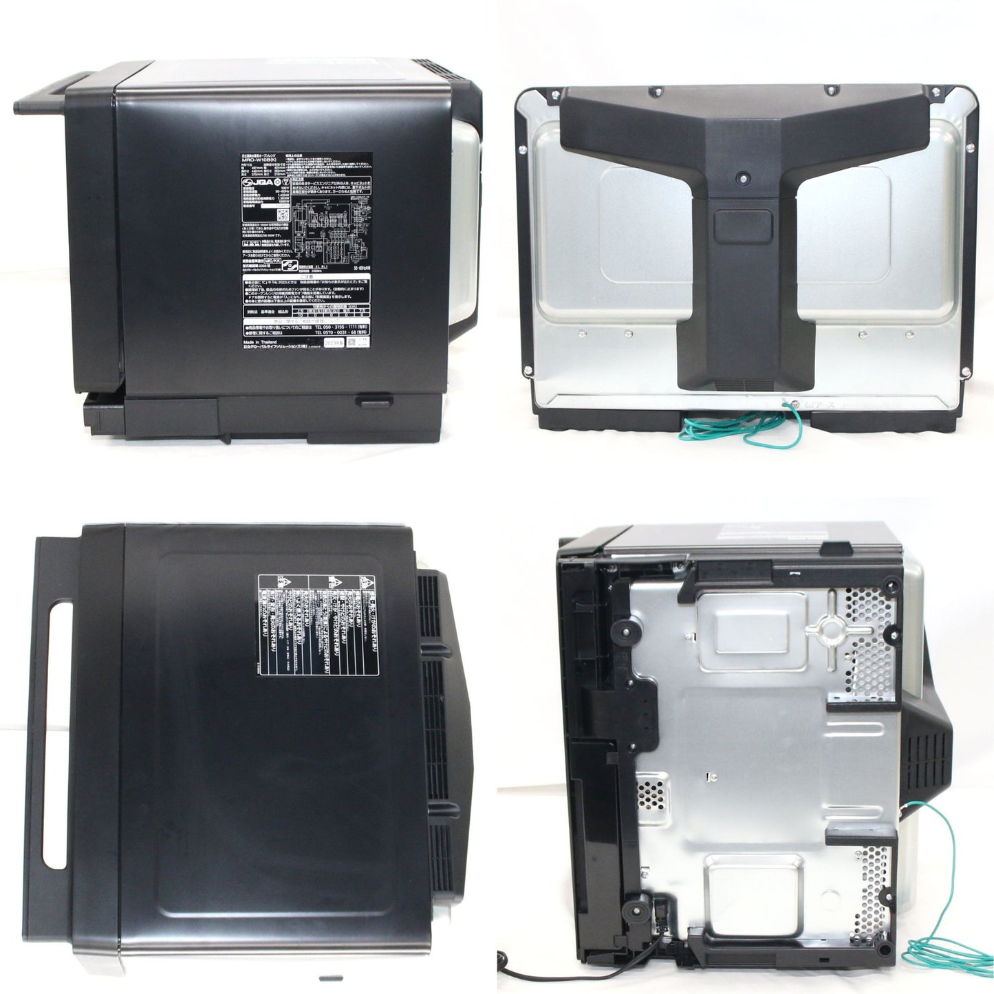 [中古(C)] [30L]日立 ヘルシーシェフ MRO-W10B オーブンレンジ　mro-w10b-k ブラックmro-w10b-k　[可]