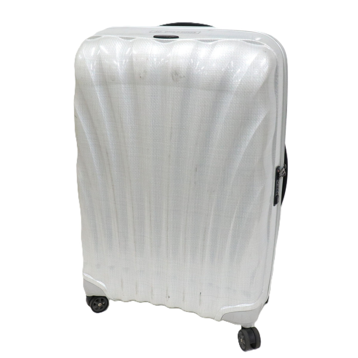 [8-10泊向けサイズ]サムソナイト シーライト スピナー75 94L ハードスーツケース　samsonite-clite75-wh  オフホワイト 整備済みアウトレット品 [良い(B)]
