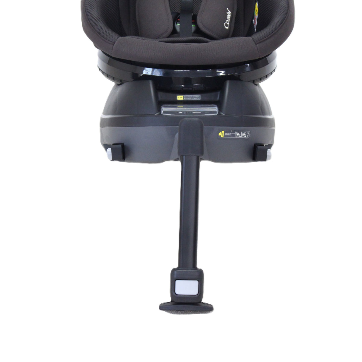 コンビ クルムーヴ コンパクト R129 エッグショック JS チャイルドシート (ISOFIX固定 / R129適合) 4972990196727  ブラウン 整備済みアウトレット品 [良い(B)]