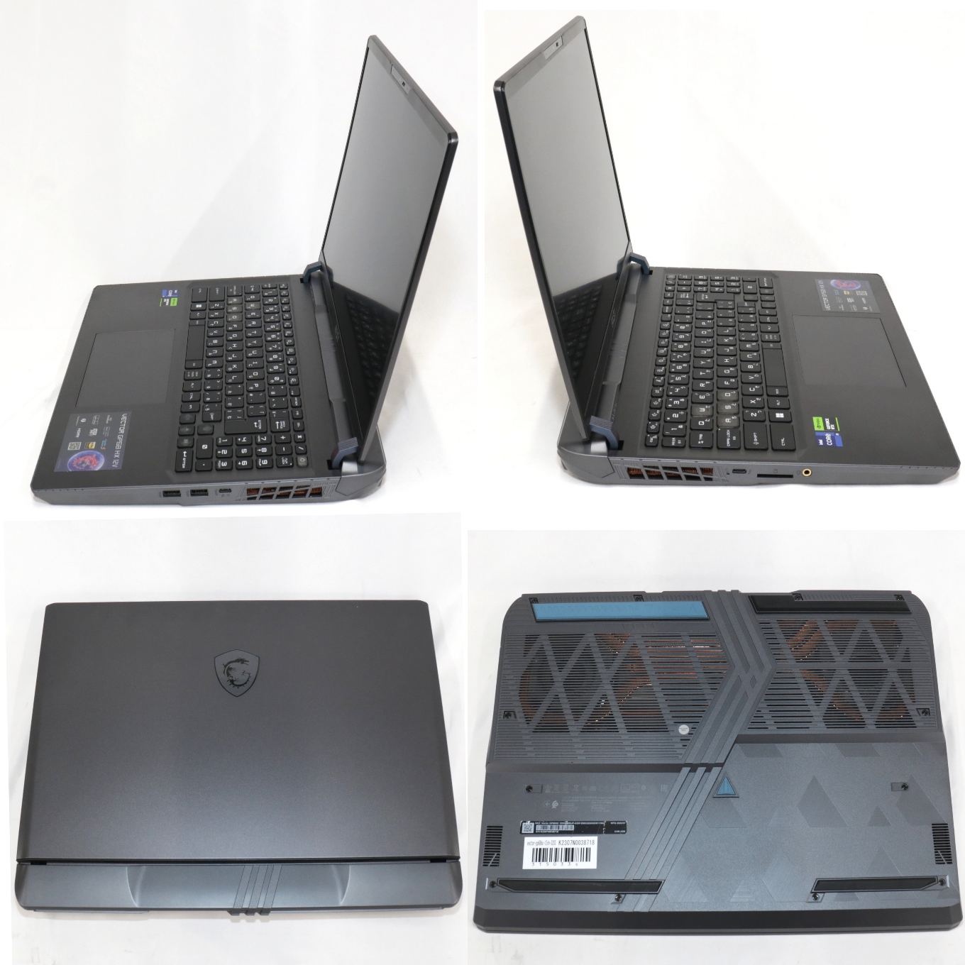 MSI(エムエスアイ)Vector-GP68HX-12VH-3203JP ゲーミングノートパソコン　 vector-gp68hx-12vh-3203   整備済みアウトレット品 [中古(A)]
