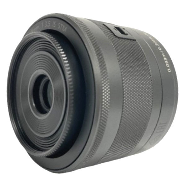 [中古(B)] CANON EF-M 28mm F3.5 IS STM マクロレンズ ef-m2835misstm-bk ブラック [良い]