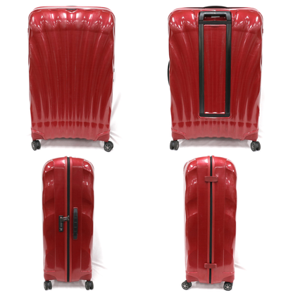 [中古(C)] [8-10泊向けサイズ]サムソナイト シーライト スピナー81 123L ハードスーツケース samsonite-clite81-rd レッドsamsonite-clite81-rd　[可]