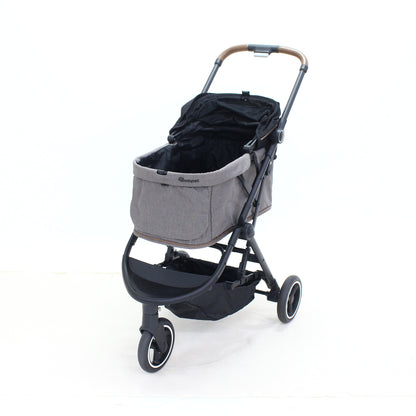 [中古(B)] コンビ ペット用カート ルルテイル マウナロアブラック×グレージュ [良い]