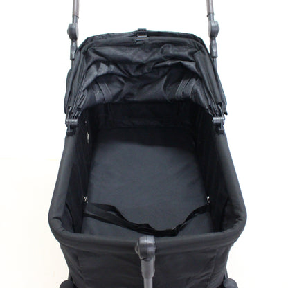 [中古(C)] コンビ ペット用カート フィカゴー クロス 【耐荷重100kg大型ペットカート】 ブラック4711233398517　[可]