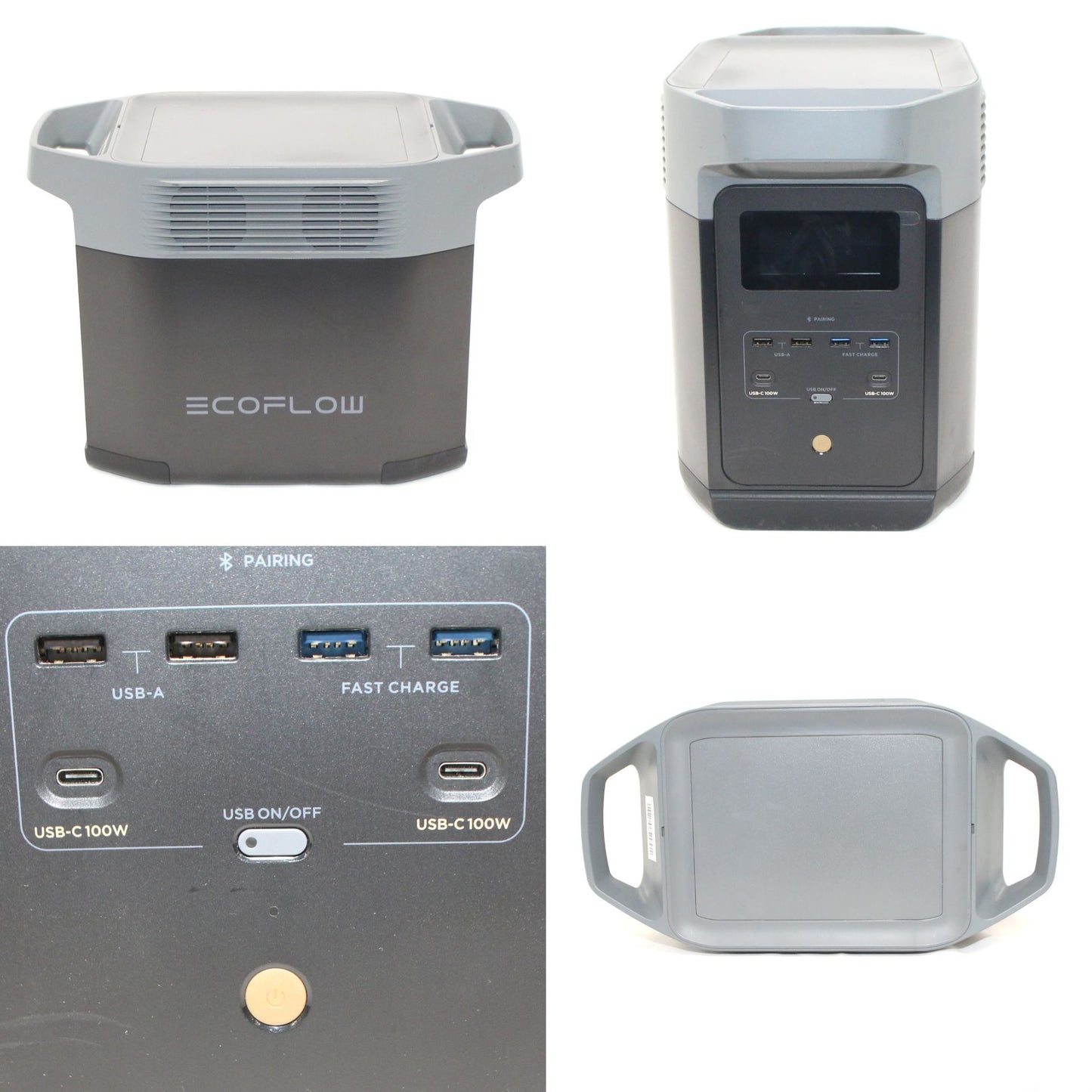 [中古(B)] EcoFlow(エコフロー) DELTA 2 ポータブル電源（1024Wh）　delta2  [良い]