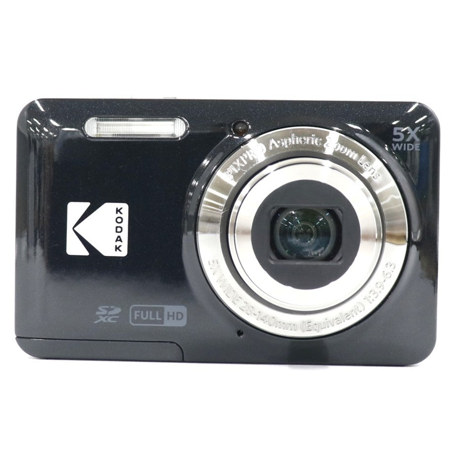 コダック PIXPRO FRIENDLY ZOOM FZ55 コンパクトデジタルカメラ pixpro-fz55-bk  ブラック 整備済みアウトレット品 [中古(C)]