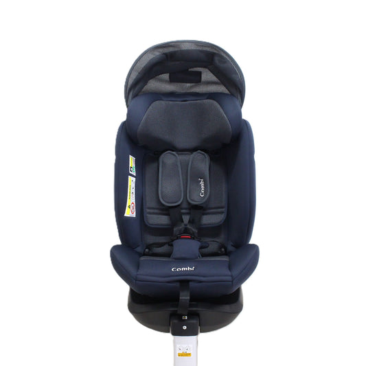 コンビ クルムーヴ ロング R129 エッグショック EA チャイルドシート (ISOFIX固定 / R129適合) 4972990198011  ブルー 整備済みアウトレット品 [良い(B)]