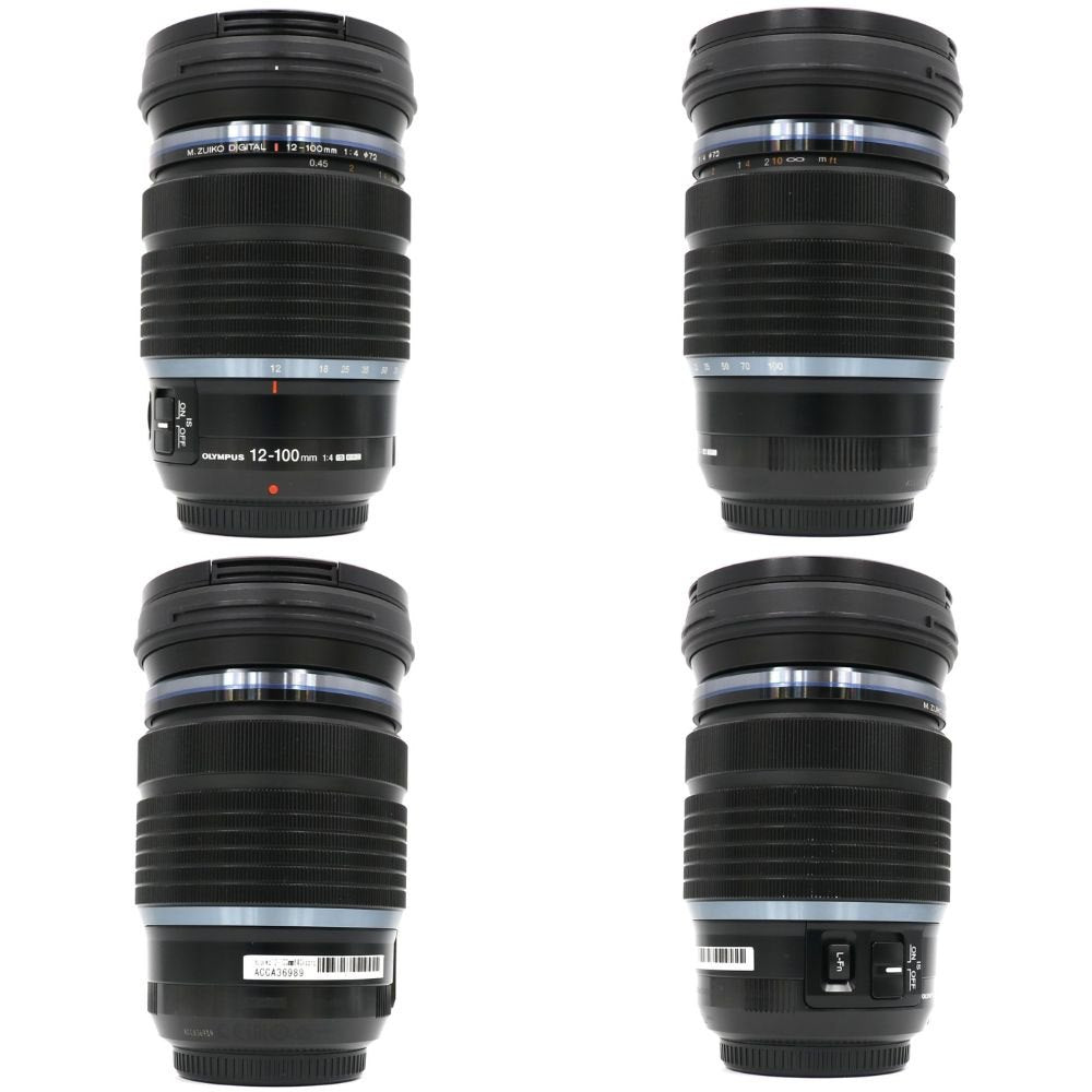 OM SYSTEM M.ZUIKO DIGITAL ED 12-100mm F4.0 IS PRO 高倍率ズームレンズ mzuiko12-100mmf40ispro   整備済みアウトレット品 [中古(A)]