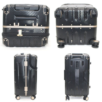 [中古(C)] [3-5泊向けサイズ]LEGEND WALKER 5901 APOLLON アポロン 62L ハードスーツケース　5901-60-bk ブラック5901-60-bk　[可]