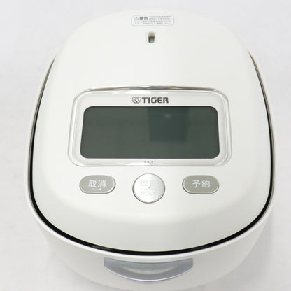 [中古(B)] [3.5合炊き] タイガー魔法瓶 土鍋ご泡火炊き JRX-G060 土鍋圧力IH式 炊飯器 jrx-g060wg アイボリーホワイト [良い]