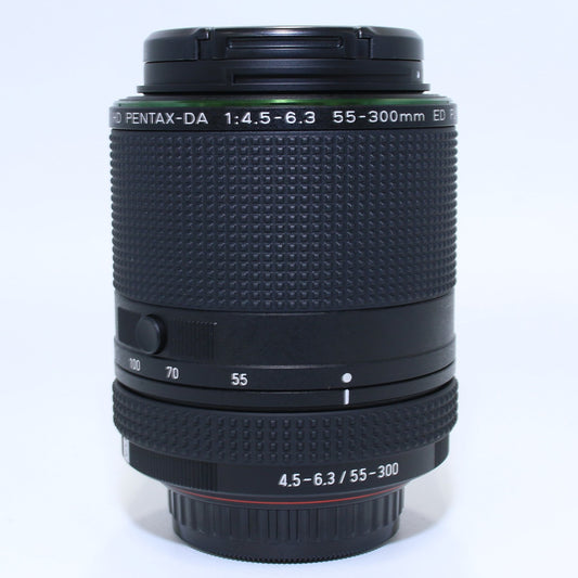 [中古(A)]  リコー HD PENTAX-DA 55-300mm F4.5-6.3ED PLM WR RE 望遠ズームレンズ   pentax-da55-300-f4563-ed-plm-wr-re[非常に良い]