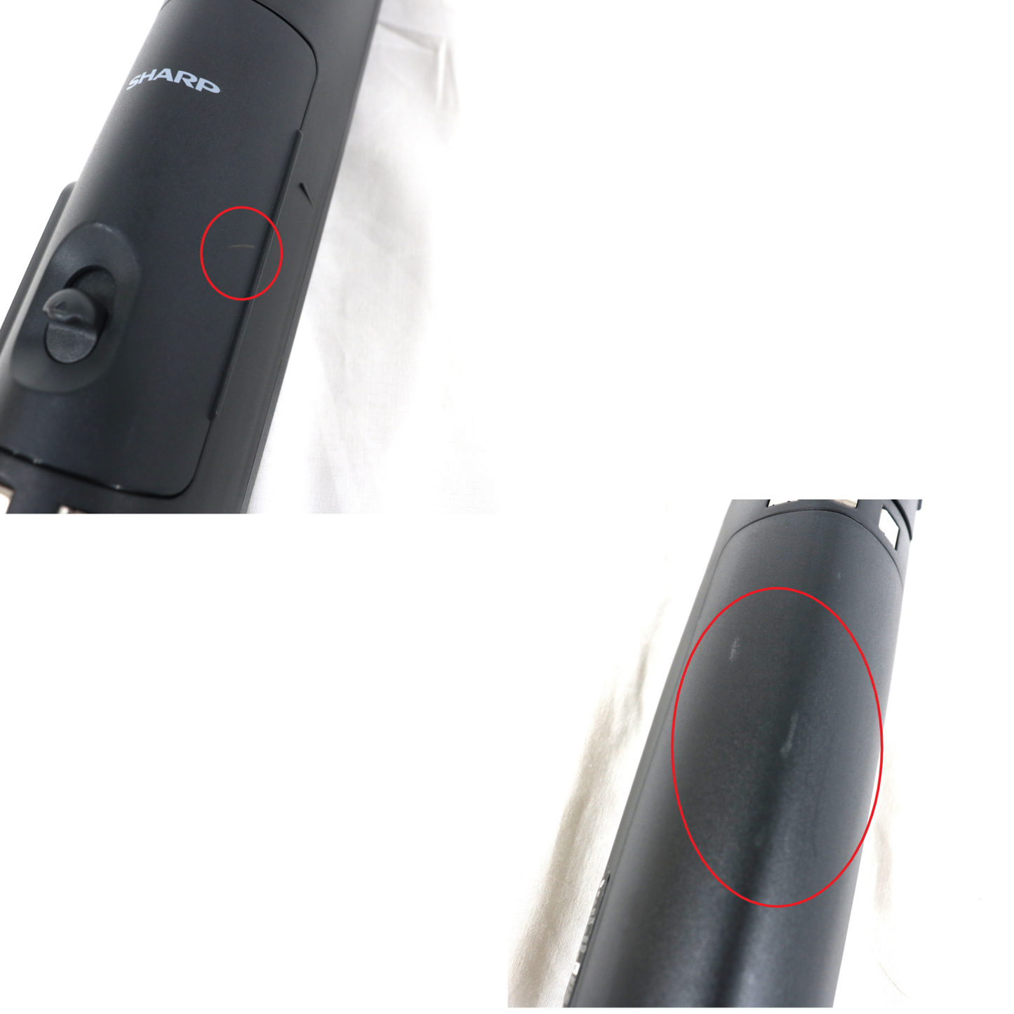 シャープ RACTIVE Air STATION EC-XR1ステーションタイプ コードレススティック掃除機 ec-xr1h  グレー 整備済みアウトレット品 [良い(B)]