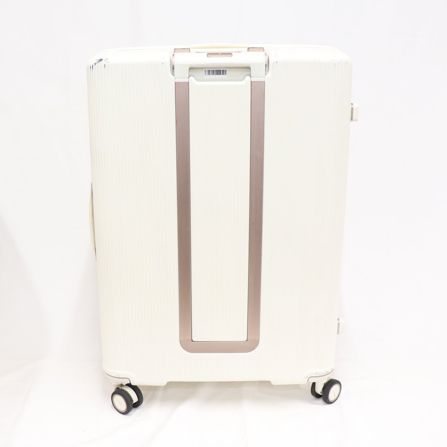 [8-10泊向けサイズ]サムソナイト ミンター スピナー75 エキスパンダブル 100L/拡張時118L ハードスーツケース samsonite-minter75-iv  アイボリー 整備済みアウトレット品 [中古(C)]