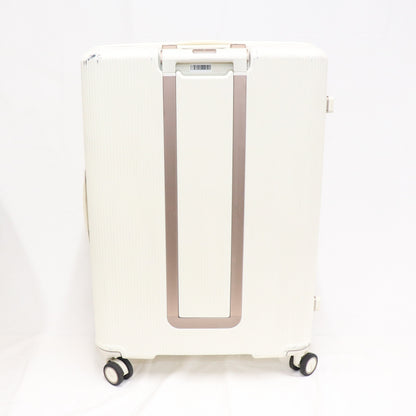 [8-10泊向けサイズ]サムソナイト ミンター スピナー75 エキスパンダブル 100L/拡張時118L ハードスーツケース samsonite-minter75-iv  アイボリー 整備済みアウトレット品 [中古(C)]