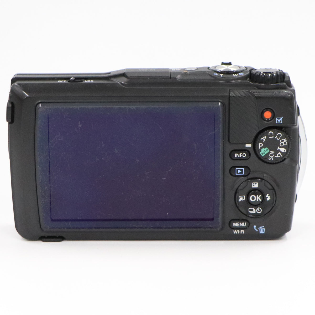 OM SYSTEM 防水カメラ Tough TG-7 コンパクトデジタルカメラ　tg-7-b  ブラック 整備済みアウトレット品 [中古(C)]