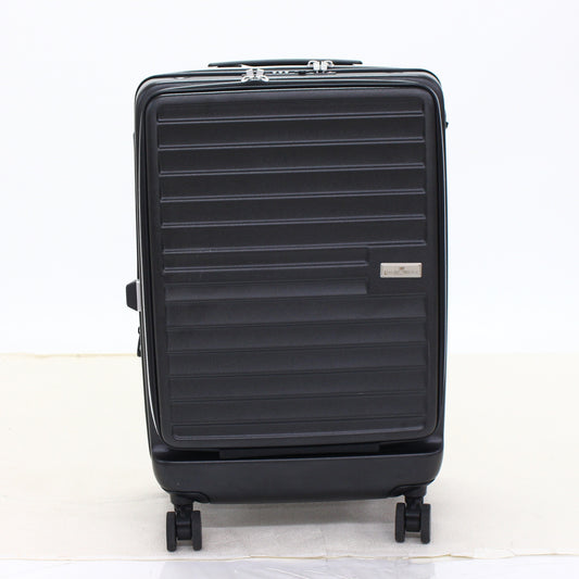 [中古(C)] [3-5泊向けサイズ]LEGEND WALKER 5208 マリブ 48L/拡張時61L ハードスーツケース ブラック5208-54-bk　[可]