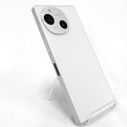[中古(A)] シャープ AQUOS R9 SH-M28 スマートフォン SIMフリー ホワイト[非常に良い]