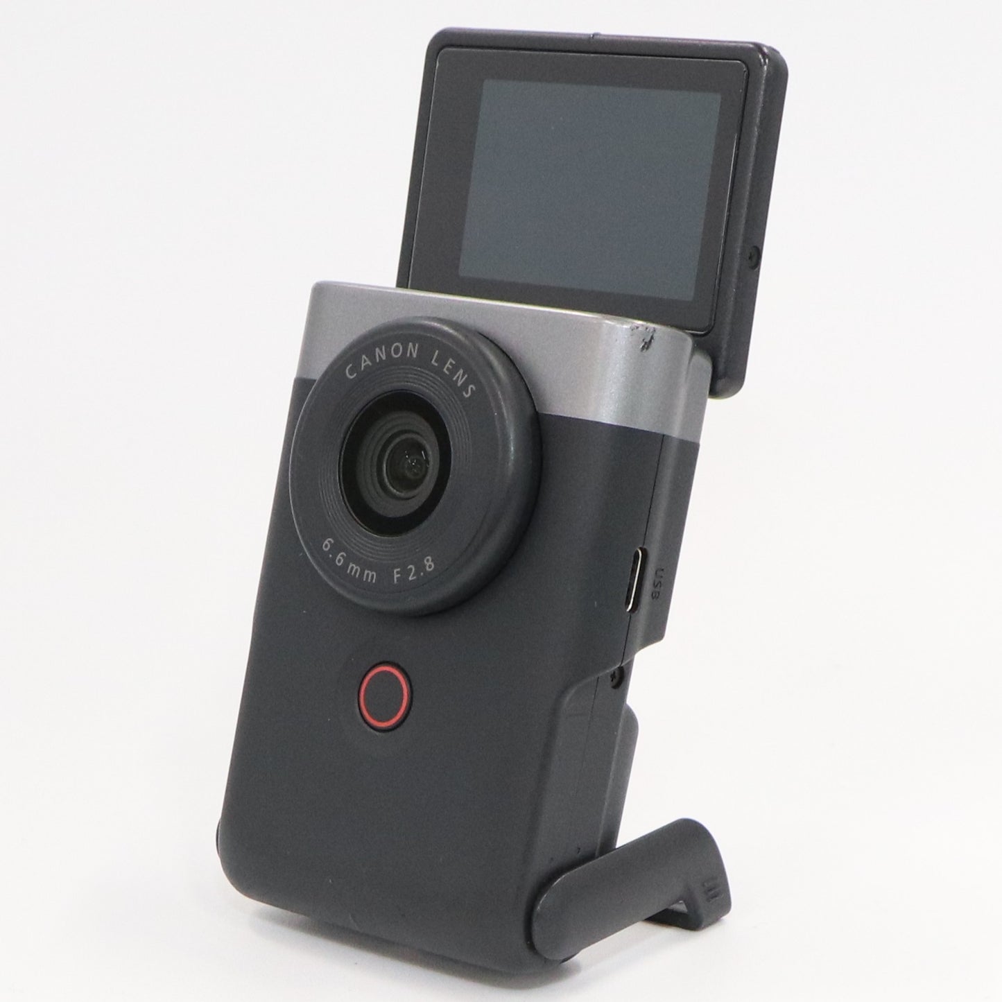 Canon PowerShot V10 コンパクトデジタルカメラ　psv10-sl  シルバー 整備済みアウトレット品 [中古(C)]