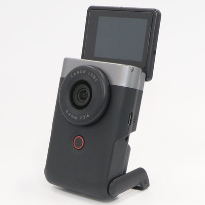 Canon PowerShot V10 コンパクトデジタルカメラ　psv10-sl  シルバー 整備済みアウトレット品 [中古(C)]