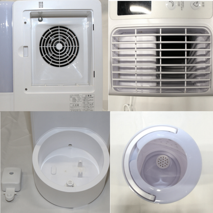 THREEUP（スリーアップ）GRANLUXE 気化式加湿器 （木造8.5畳/プレハブ14畳） CL-T2269　cl-t2269-wh  ホワイト 整備済みアウトレット品 [良い(B)]