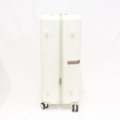 [8-10泊向けサイズ]サムソナイト ミンター スピナー75 エキスパンダブル 100L/拡張時118L ハードスーツケース samsonite-minter75-iv  アイボリー 整備済みアウトレット品 [中古(C)]