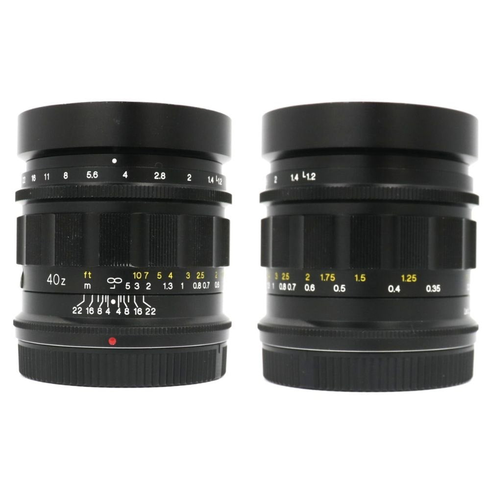 コシナ フォクトレンダー NOKTON 40mm F1.2 Aspherical 単焦点レンズ(Nikon Zマウント用) nokton-40mm-f12-aspherical-z   整備済みアウトレット品 [中古(A)]